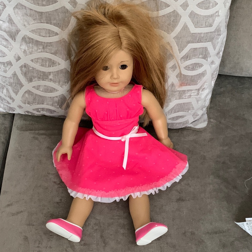 Pink Dress Doll